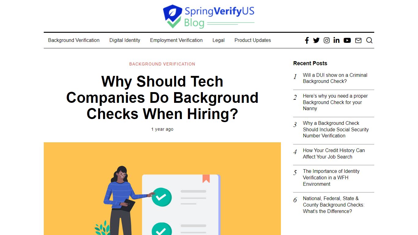 Why Should Tech Companies Do Background Checks When Hiring?